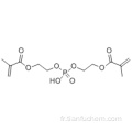 Acide 2-propénoïque, ester de 2-méthyl, 1,1 &#39;- [phosphinicobis (oxy-2,1-éthanediyl)] CAS 32435-46-4